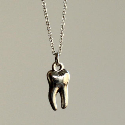 1pc Teeth Pendant Necklace