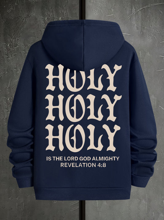 Hoodie "HOLY" Print Polyester Graphic Good Quality Hoodie