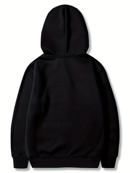 Mens Cozy Graphic Hoodies - Soft Drawstring, Oversized Comfortable Fit, Vibrant Juice Print