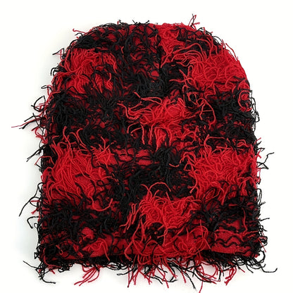 Winter Fuzzy Hat, Y2k Street Style Beanie Hat