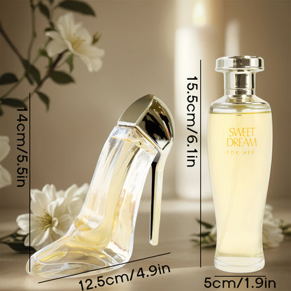 Perfume for Women, Sophisticated Oriental Fragrance Duo, Girly Must Haves, Long Lasting, Celebrate Love with Elegant And Warm Scents, Design for Women,