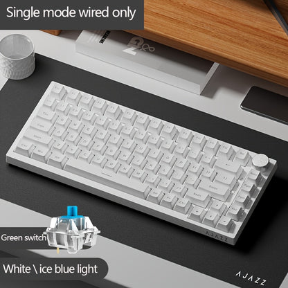 Wired Mechanical Gaming Keyboard with Volume Knob, South-Backlit LED