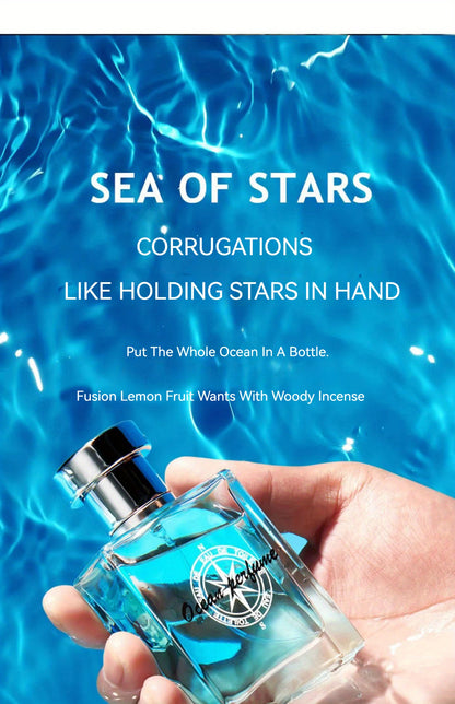 50ml Ocean Pheromones Cologne - Long-Lasting, Light, Fresh, Natural Fragrance for Men,  1.7 Fl. Oz