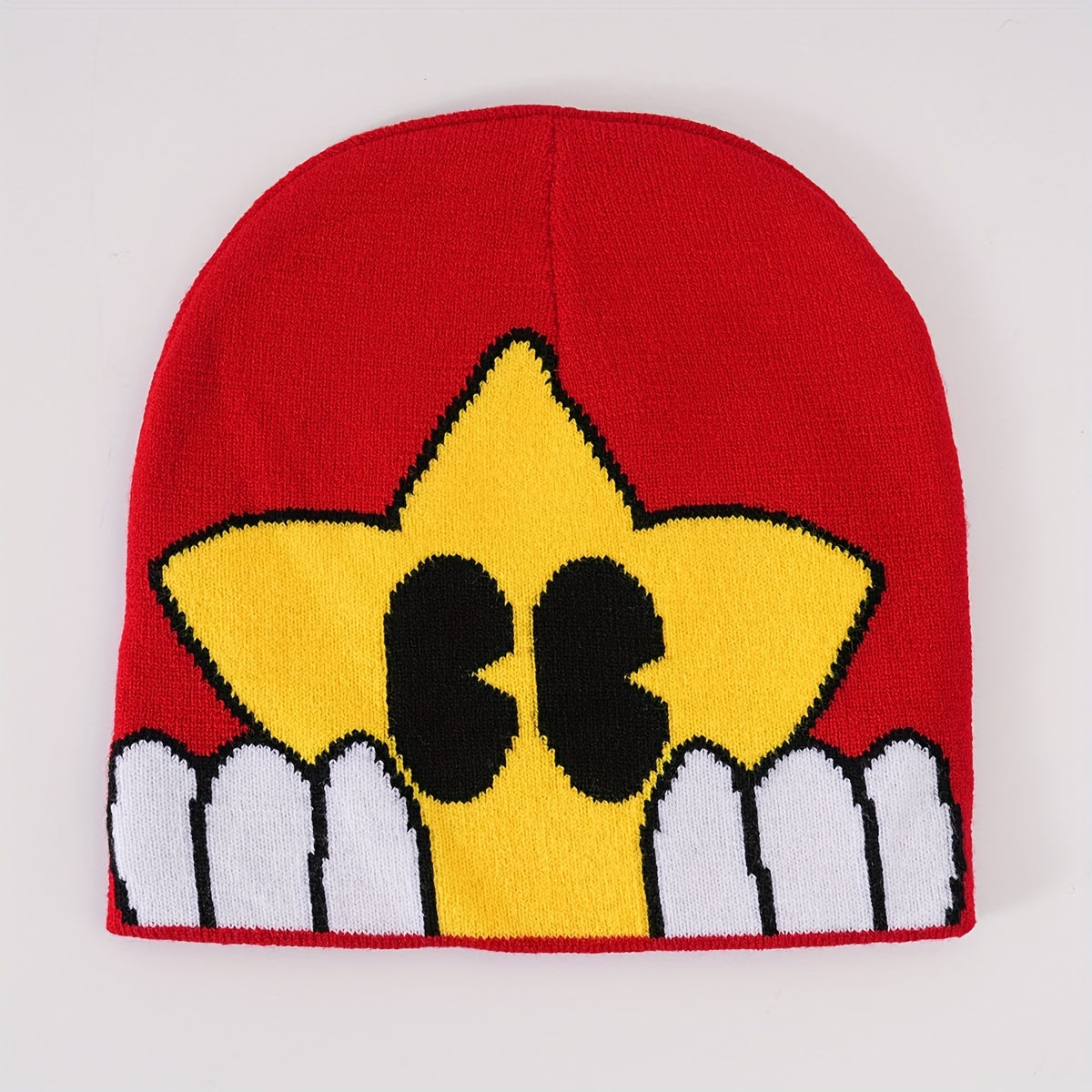 Star Beanie Candy Color Skull Cap Lightweight ElasticColdproof Beanies