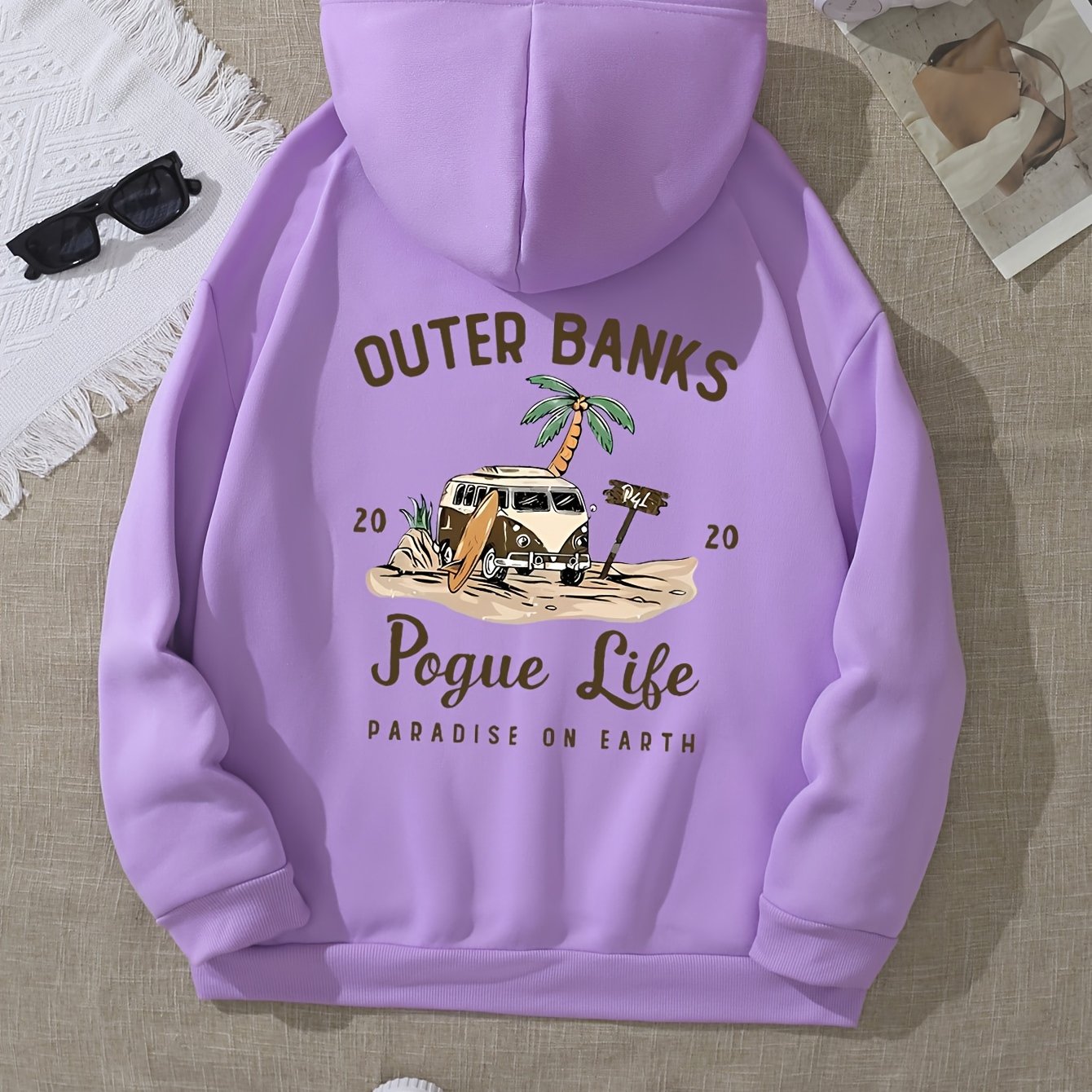 Hoodie - Long Sleeve Sweatshirt Soft and Cozy Women's