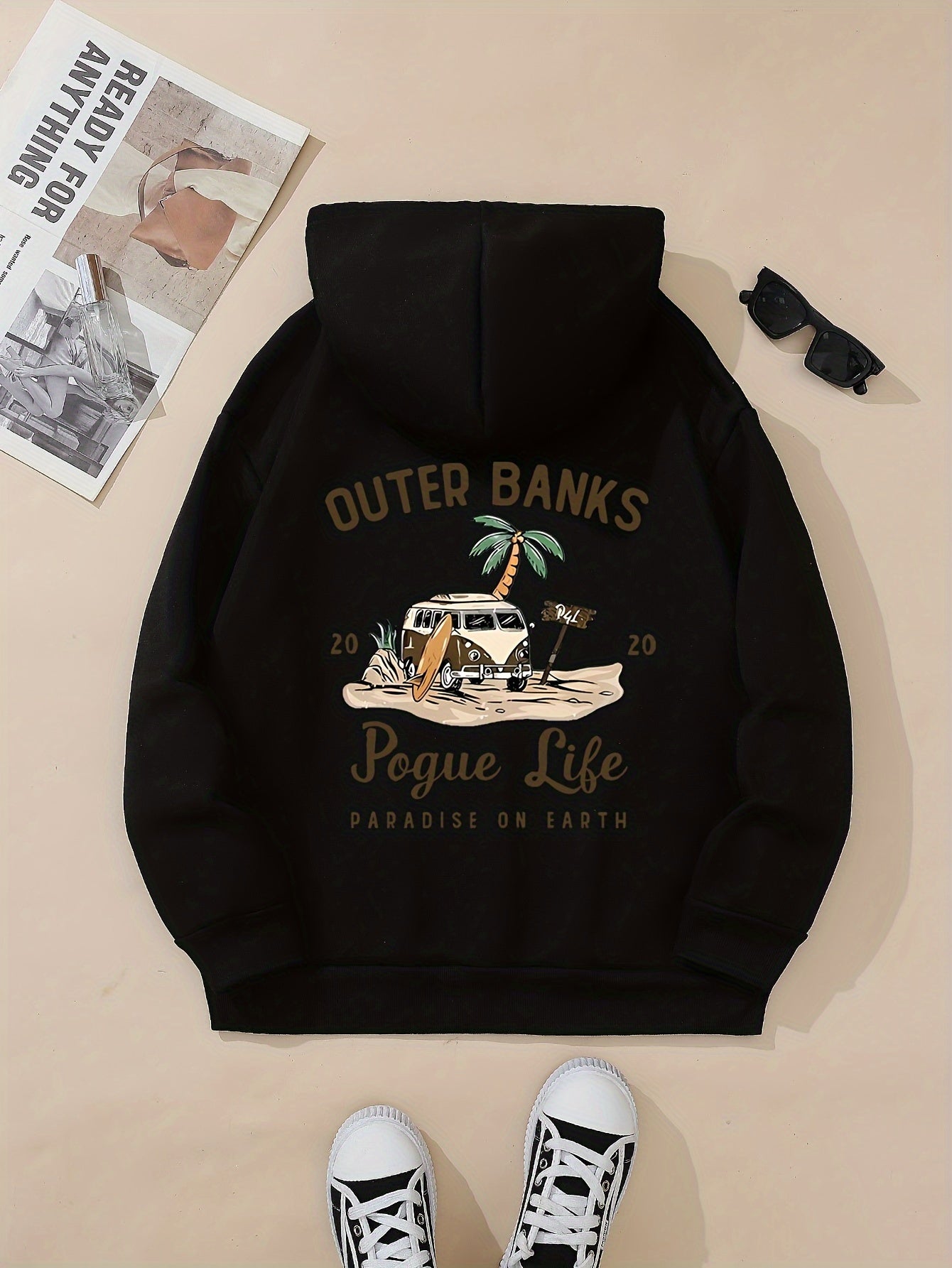 Hoodie - Long Sleeve Sweatshirt Soft and Cozy Women's