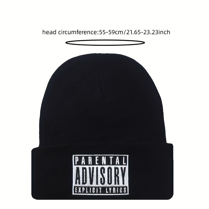 Graphic Beanie Solid Color Simple Beanies Casual Elastic Lightweight Skull Cap