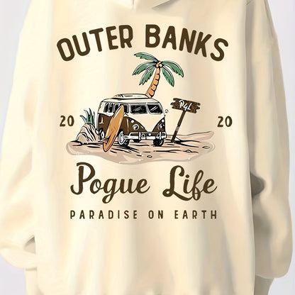 Hoodie - Long Sleeve Sweatshirt Soft and Cozy Women's