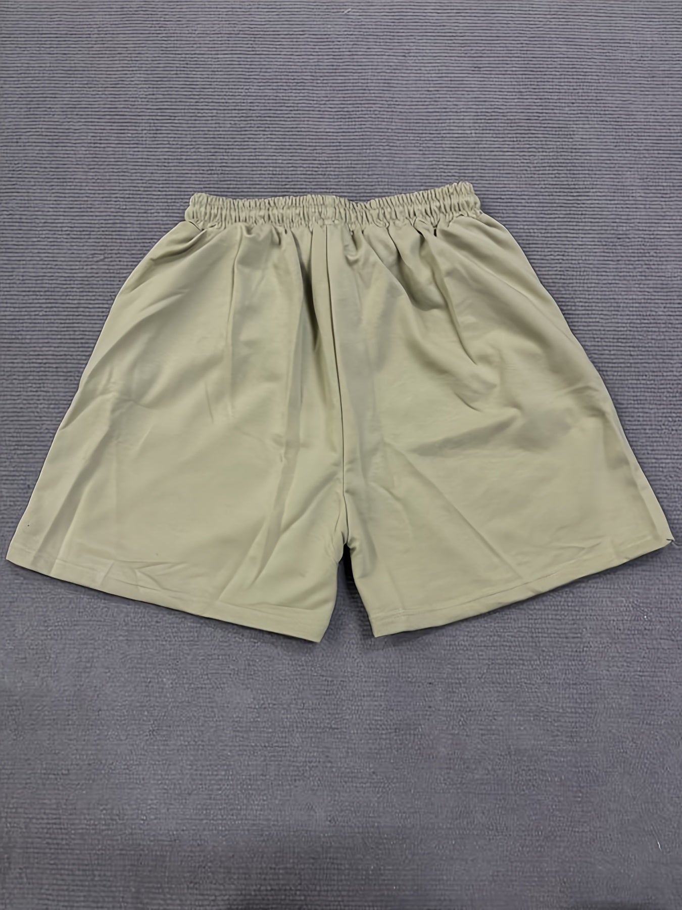 Casual Retro Drawstring Shorts for Men - Y2K-Inspired Cotton Blend, Machine Washable