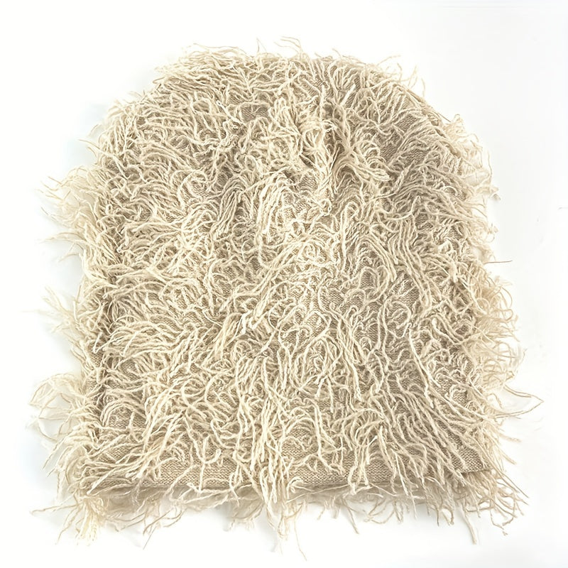 Winter Fuzzy Hat, Y2k Street Style Beanie Hat