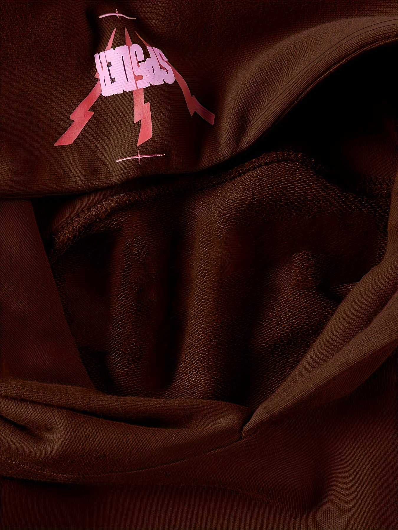 Kangaroo Pocket Hoodie, Y2K Long Sleeve Slim Knitted Hooded Sweatshirt