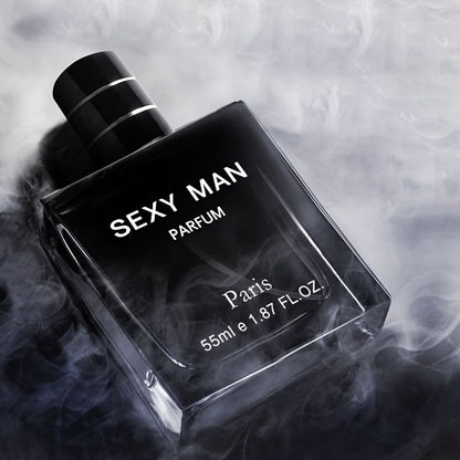 55ml Long-Lasting Eau De Parfum for Men - Refreshing Cologne Perfume with Seductive Scent,