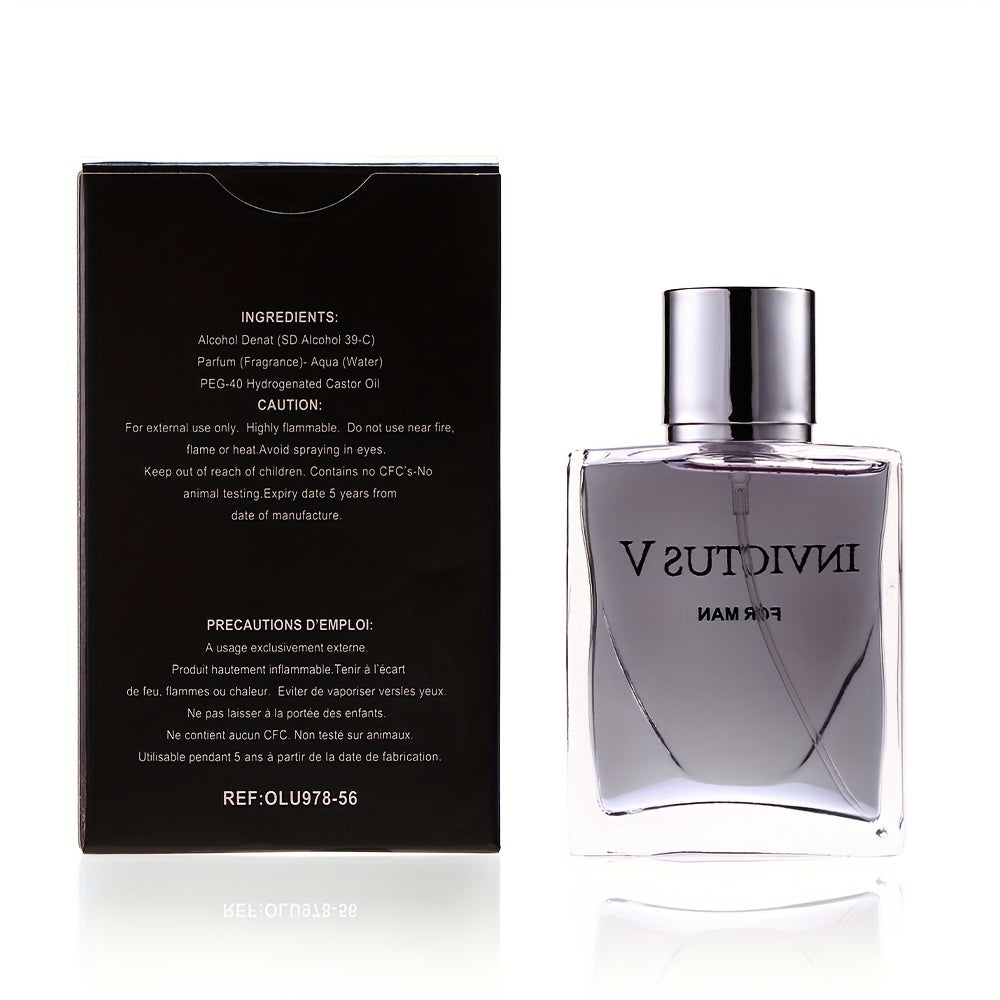2.03oz Orange Blossom & Whiskey Amber Men'S Cologne - Fresh Floral Scent, Alcohol-Based