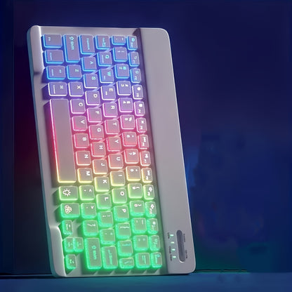 Rainbow RGB Wireless Keyboard - Rechargeable Wireless Keyboard