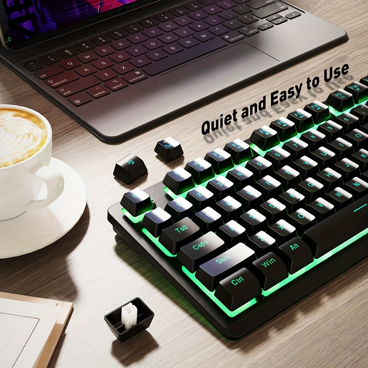 Wired Gaming Keyboard, LED Backlit,