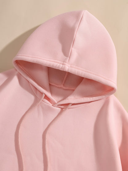 Graphic Vintage Hoodie - Soft Elasticity Polyester Drawstring Hooded Sweatshirt