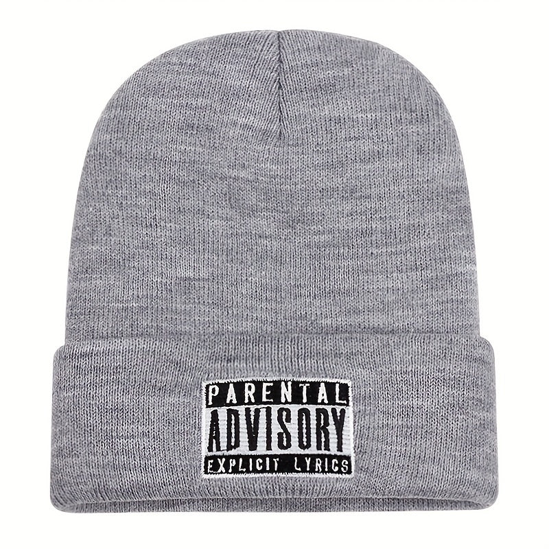 Graphic Beanie Solid Color Simple Beanies Casual Elastic Lightweight Skull Cap