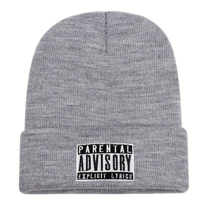 Graphic Beanie Solid Color Simple Beanies Casual Elastic Lightweight Skull Cap