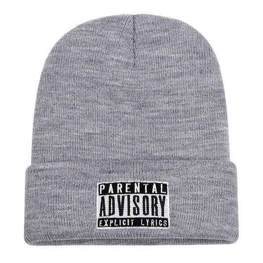 Graphic Beanie Solid Color Simple Beanies Casual Elastic Lightweight Skull Cap