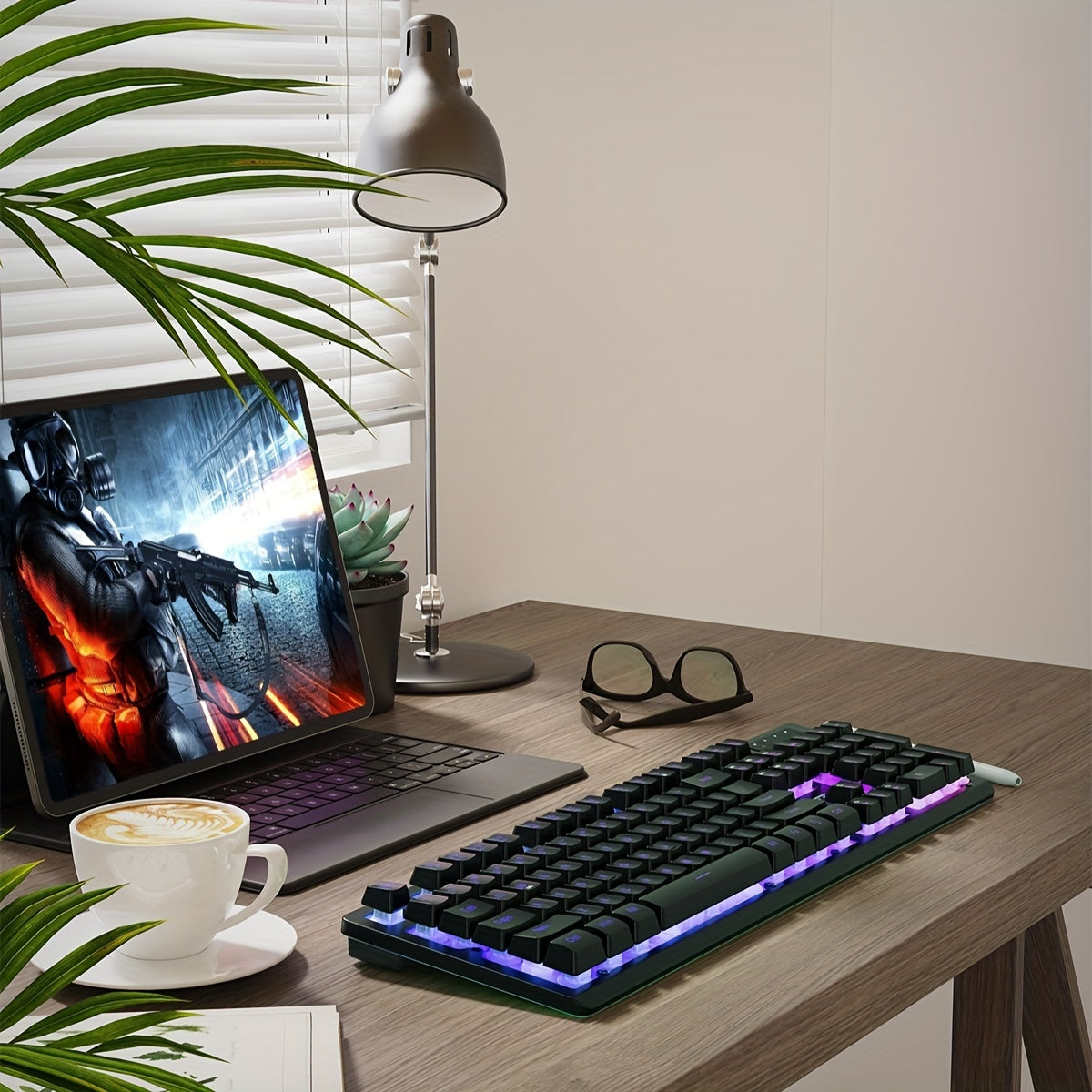 Wired Gaming Keyboard, LED Backlit,