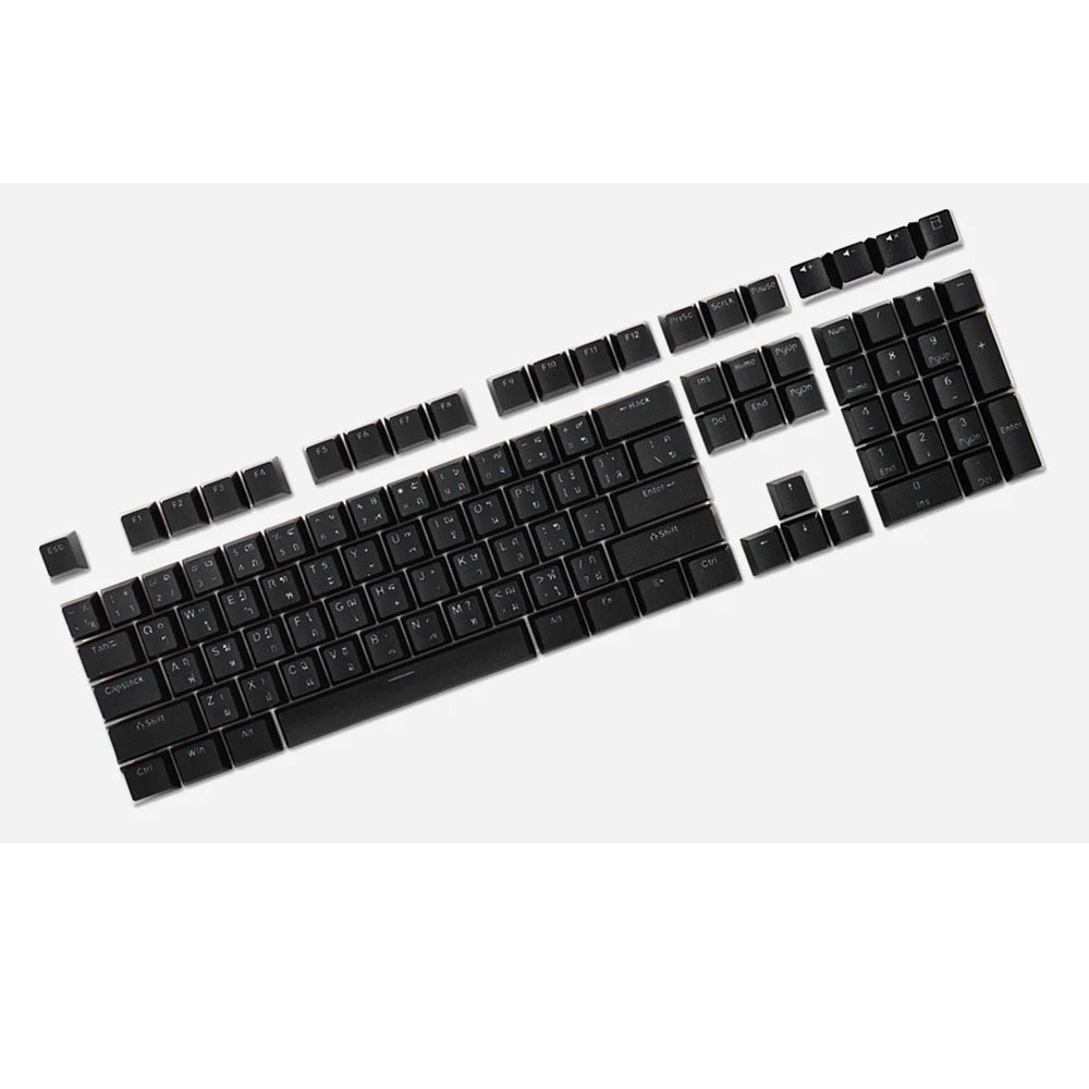 104 Keys Keycaps Highly RGB Backlit Mechanical Keyboard Keycap