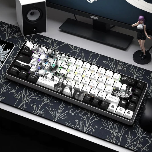 Translucent Sublimation Cherry Height  Mechanical Gaming  Keyboard