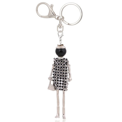 Wholesale Fashion Key Chain Bag Charms Ladies Love Keychain For Women Pendant Heart Cute Jewelry Car Gifts