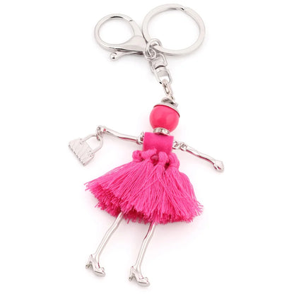 Wholesale Fashion Key Chain Bag Charms Ladies Love Keychain For Women Pendant Heart Cute Jewelry Car Gifts
