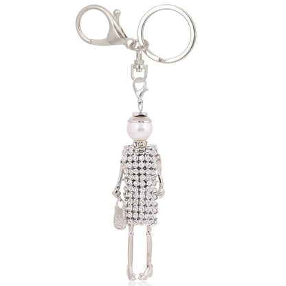 Wholesale Fashion Key Chain Bag Charms Ladies Love Keychain For Women Pendant Heart Cute Jewelry Car Gifts