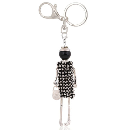 Wholesale Fashion Key Chain Bag Charms Ladies Love Keychain For Women Pendant Heart Cute Jewelry Car Gifts