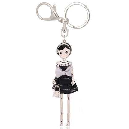 Wholesale Fashion Key Chain Bag Charms Ladies Love Keychain For Women Pendant Heart Cute Jewelry Car Gifts