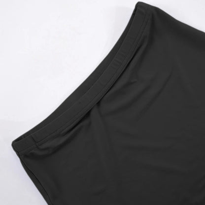 Womens Dress Sets Long Sleeve Crop Tops And Mid Calf Skirt Suit Fashion 2PCS Set Slim