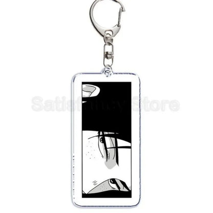 Hot Atan Allen Yeager Keychain Pendant Rtacking of The Giants Armin Arlert Levi Ackermole Playing Double Sided Acrylic Keyring