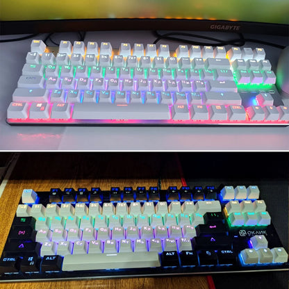 104 Keys Keycaps Highly RGB Backlit Mechanical Keyboard Keycap