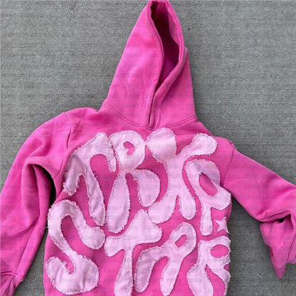 Harajuku Letter Print hoodies men graphic y2k top oversized hoodie Couples American streetwear goth women clothes