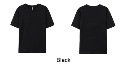 Get Along With The Time Mens Oversize Short Sleeve Quality T Shirts Casual Soft Tops