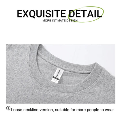 Get Along With The Time Mens Oversize Short Sleeve Quality T Shirts Casual Soft Tops