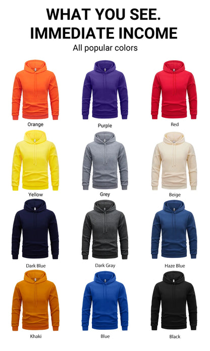 Casual Women's Hoodies Faith Over Fear Letter Printing Sweatshirts Fleece Warm Comfortable Pocket Streetwear