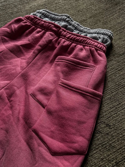 High Street Trendy Pants High Street Ins Trendy Brand Men's and Loose Straight Tube Embroidered Printed Casual Pants