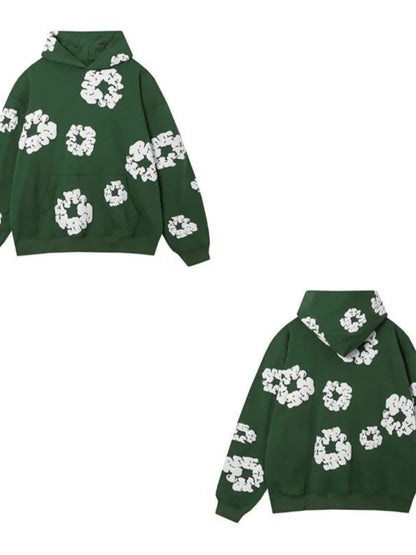 Loose Printed Hoodie for Men And Women Faionable Sweatirt Casual Comfortable Streetwear