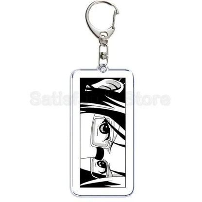Hot Atan Allen Yeager Keychain Pendant Rtacking of The Giants Armin Arlert Levi Ackermole Playing Double Sided Acrylic Keyring