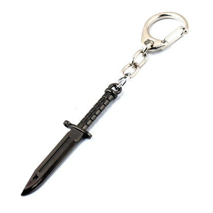CsGo Knife KeyChains Karambit Key Chains Weapon Model CS GO Keyring llaveros Men Car Bag Pendant Key Holder Game Jewelry Gift