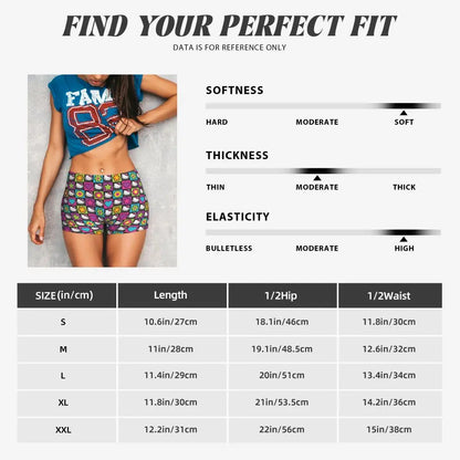 Custom Hello Kitty Cat Gym Shorts Women Athletic Shorts