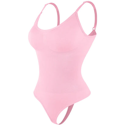 Smoothing Shapewear Bodysuit for Women  Full Body Shaper Thong Soft Body Shaping
