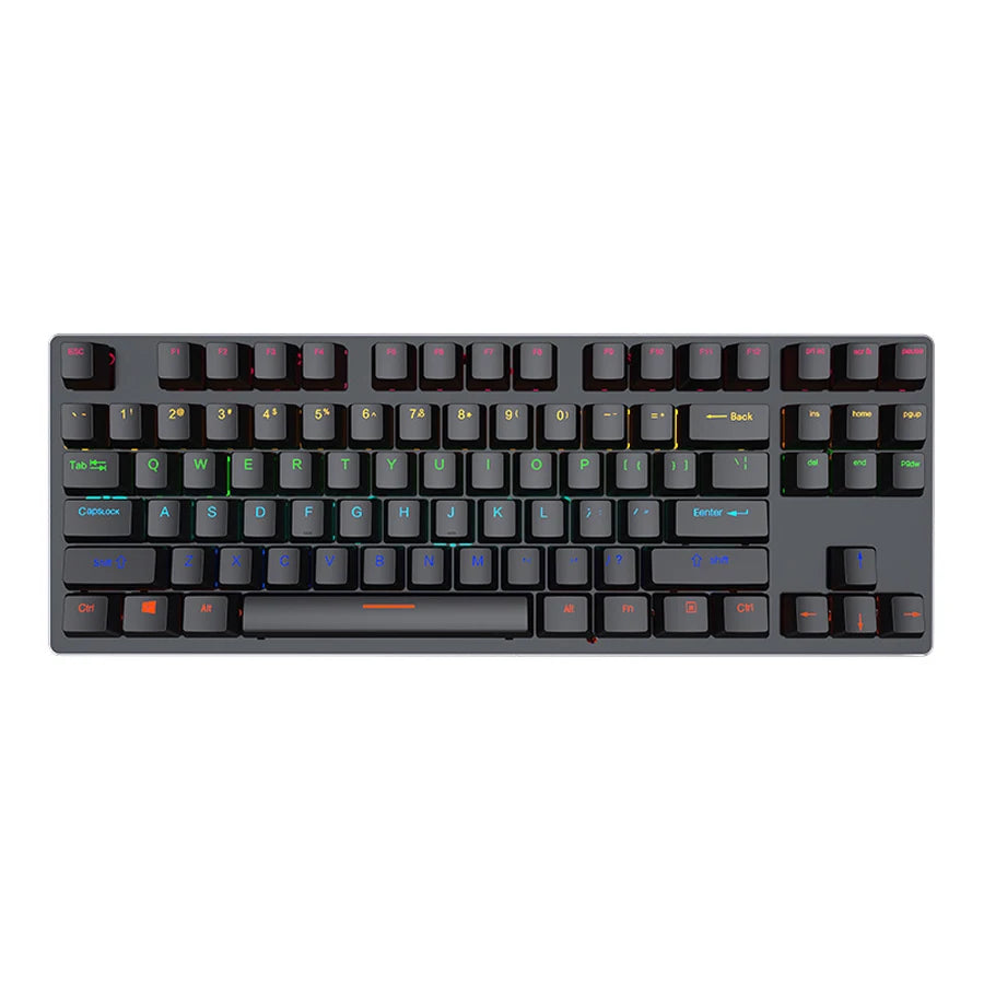 Mini Backlit RGB Gaming Mechanical Keyboard Gamer Mechanic Kit Custom
