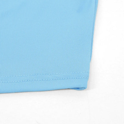 Sexy Skirt Two Piece Set Women New Short Sleeve O-Neck Crop Top High Waist Skirt Solid Fashion Partywear
