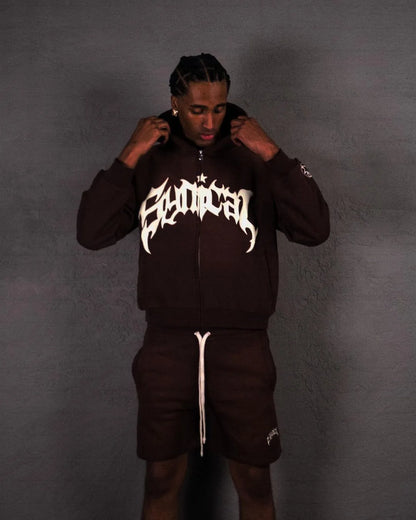 Y2K Unisex Hoodies Women Autumn Winter Harajuku Zip Up Hooded Sweatshirt Men Gothic Hip Hop Oversized Jackets Streetwear