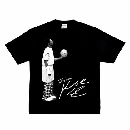 Kobe Y2k  Men Women Clothing short sleeve Round Neck