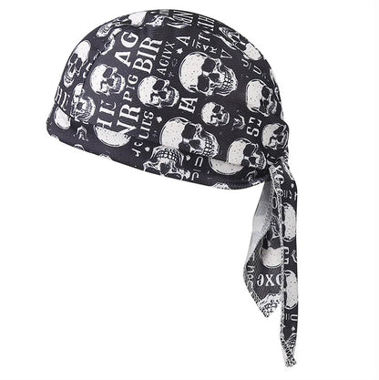 Sun Protection Cycling Cap Breathable Anti Sweat Helmet Skull Sport Headband