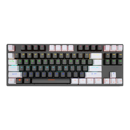 Mini Backlit RGB Gaming Mechanical Keyboard Gamer Mechanic Kit Custom